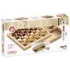 3 en 1: ajedrez, damas y backgammon