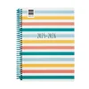 Agenda espiral cuarto 2025-26 Diva Colors semana vista horizontal 2025-2026