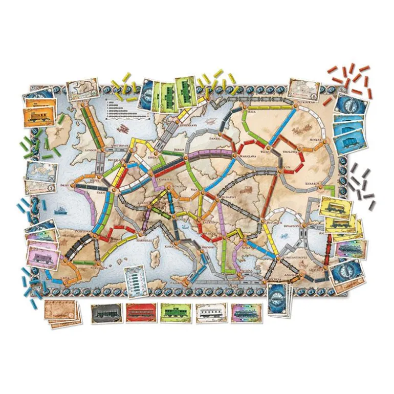 Aventureros al tren: Europa