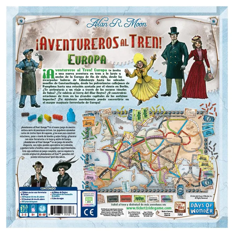 Aventureros al tren: Europa