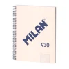 Bloc A4 80 hojas cuadro 5x5mm beige serie 1918