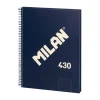 Bloc A4 80 hojas cuadro 5x5mm azul serie 1918