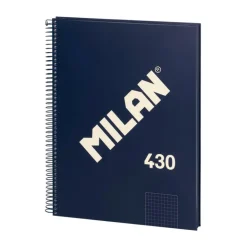 Bloc A4 80 hojas cuadro 5x5mm azul serie 1918