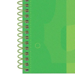 Bloc A4 verde manzana cuadro 5mm. 80 hojas Europeanbook