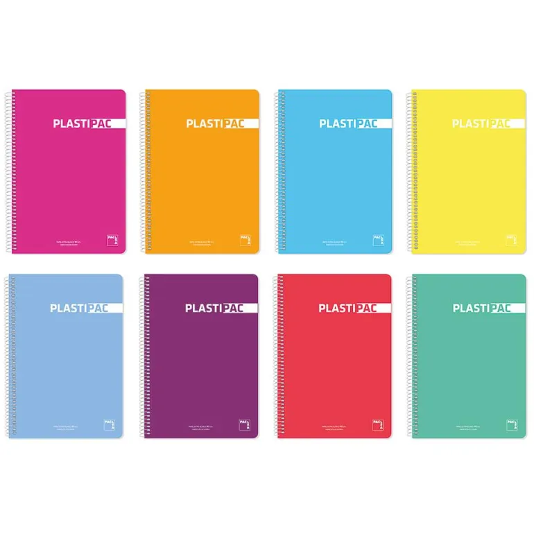 Bloc cuarto liso 80 hojas Plastipac