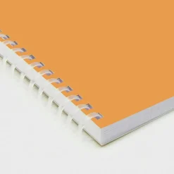 Bloc Edunotes A4 80 hojas cuadrícula 4x4 naranja