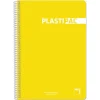 Bloc folio amarillo cuadro 4mm. 80 hojas Plastipac