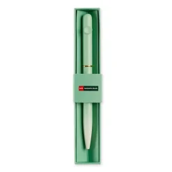 Bolígrafo degradado verde tinta azul