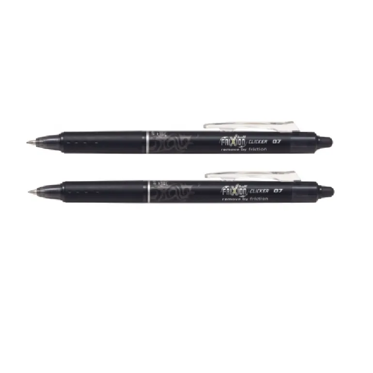 Bolígrafo Frixion Clicker tinta negra 2 unidades