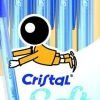 Bolígrafo tinta azul 4 unidades Bic Cristal Soft