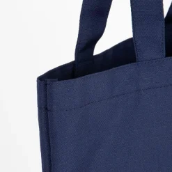 Bolsa de tela tote bag color azul marino serie 1918
