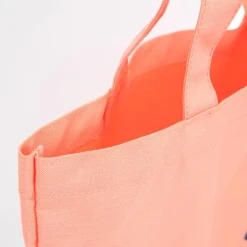 Bolsa de tela Tote bag color rosa serie 1918
