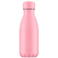 Botella Chilly inox rosa pastel 260ml