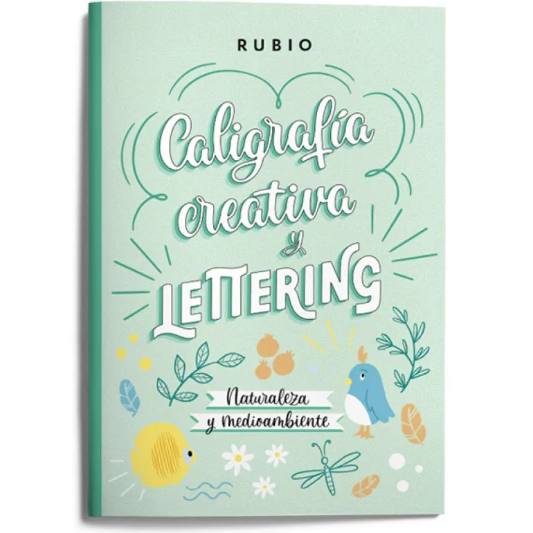 Caligrafía creativa y lettering. Naturaleza y medioambiente
