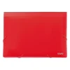Carpeta A4 acordeón color rojo