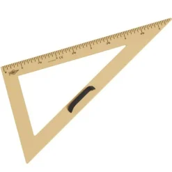 Cartabón para pizarra 51cm.