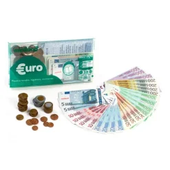Cartera de billetes y monedas