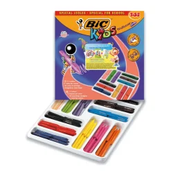 Cera triangular Plastidecor 144 unidades Bic Kids