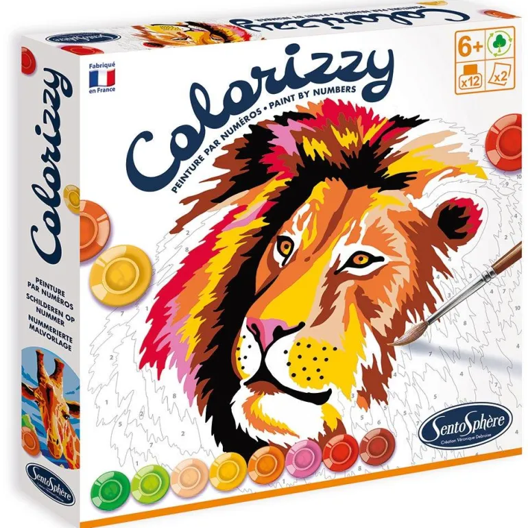 Colorizzy animales selva pintar por números
