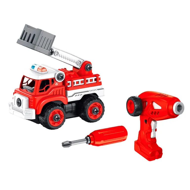 Construye camión de bomberos RC