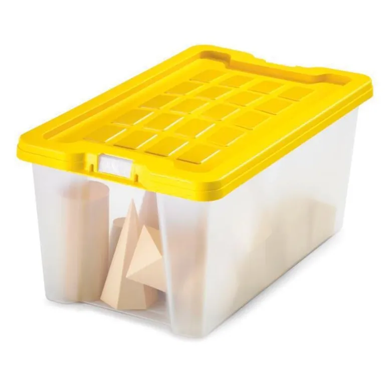 Contenedor multiusos con tapa 22,6 x 37 x 16cm.