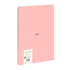 Cuaderno A4 48 hojas cuadro 5x5mm rosa serie 1918