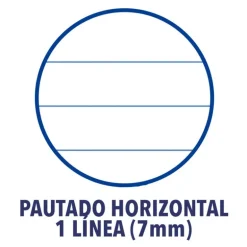 Cuaderno A4 raya horizontal 48hj tapa plástico Oxford