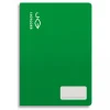 Cuaderno cuarto verde pauta Montessori 3,5mm. 32 hojas