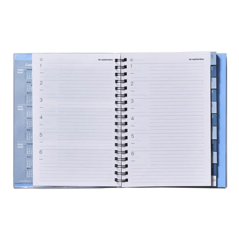 Cuaderno del profesor para todas las clases día página