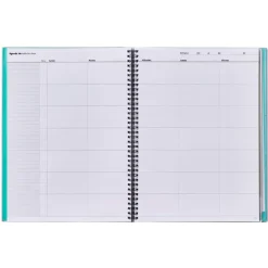 Cuaderno del profesor para todas las clases semana vista vertical