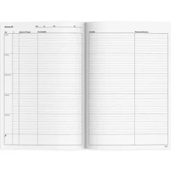 Cuaderno memo notas