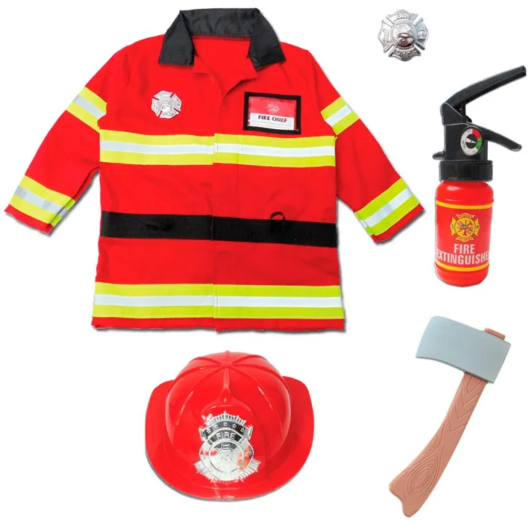 Disfraz bombero 5-6 años