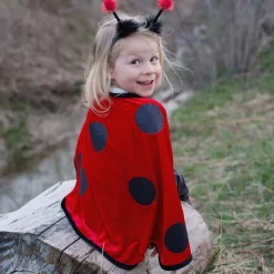 Disfraz capa mariquita 2-3 años