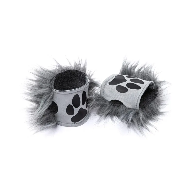 Disfraz lobo 3-4 años sudadera con capucha y guantes