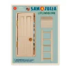 DIY puerta madera La Casa de los Ratones