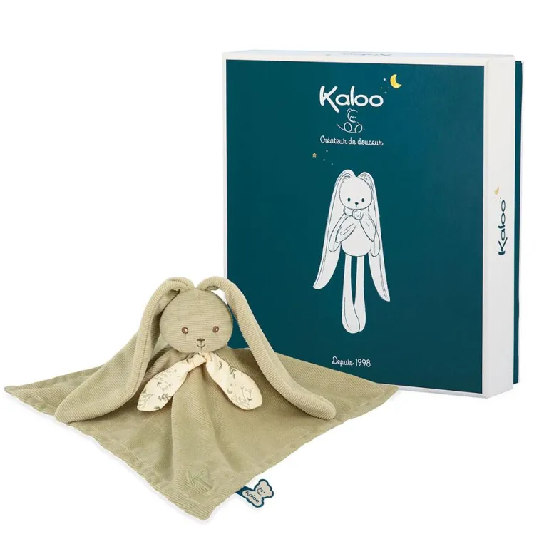 Doudou conejito verde