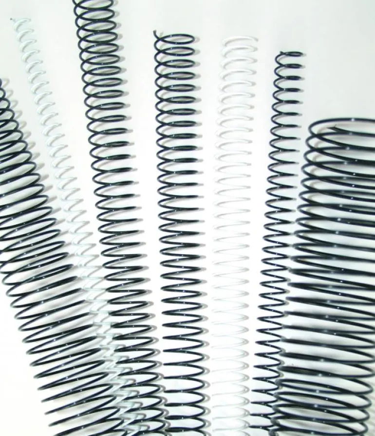 Espiral metálica 6mm. 100 unidades