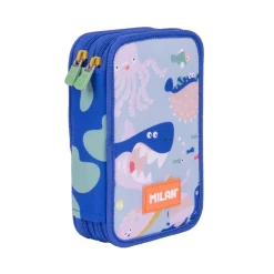 Estuche 2 pisos Blue Odissey
