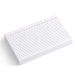 Ficha horizontal nº 4 125x200mm 100 unidades