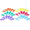 Figuras personas de colores translúcidos de silicona 36 piezas
