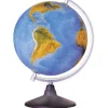 Globo terráqueo con luz 30cm.