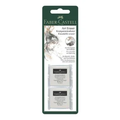 Goma de borrar moldeable 2 unidades Faber Castell