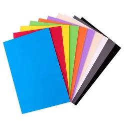 Goma eva 21x30cm. 10 colores Apli