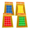 Gomets cuadrados grandes bolsa unicolor