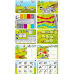Juego clasificar y contar vehículos