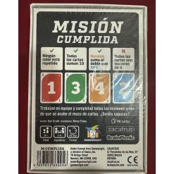 Juego cooperativo Misión cumplida