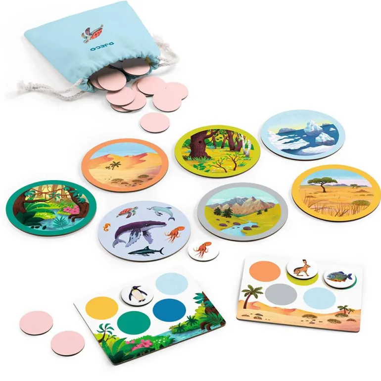 Juego de bingo Naturo Mondo