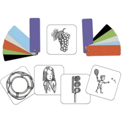 Juego de cartas Color connect