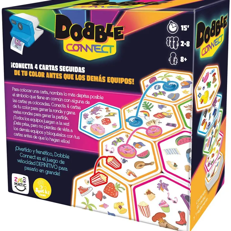 Juego de cartas Dobble connect