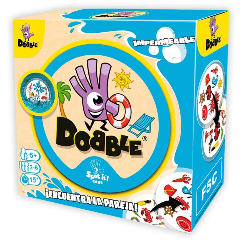 Juego de cartas Dobble Impermeable